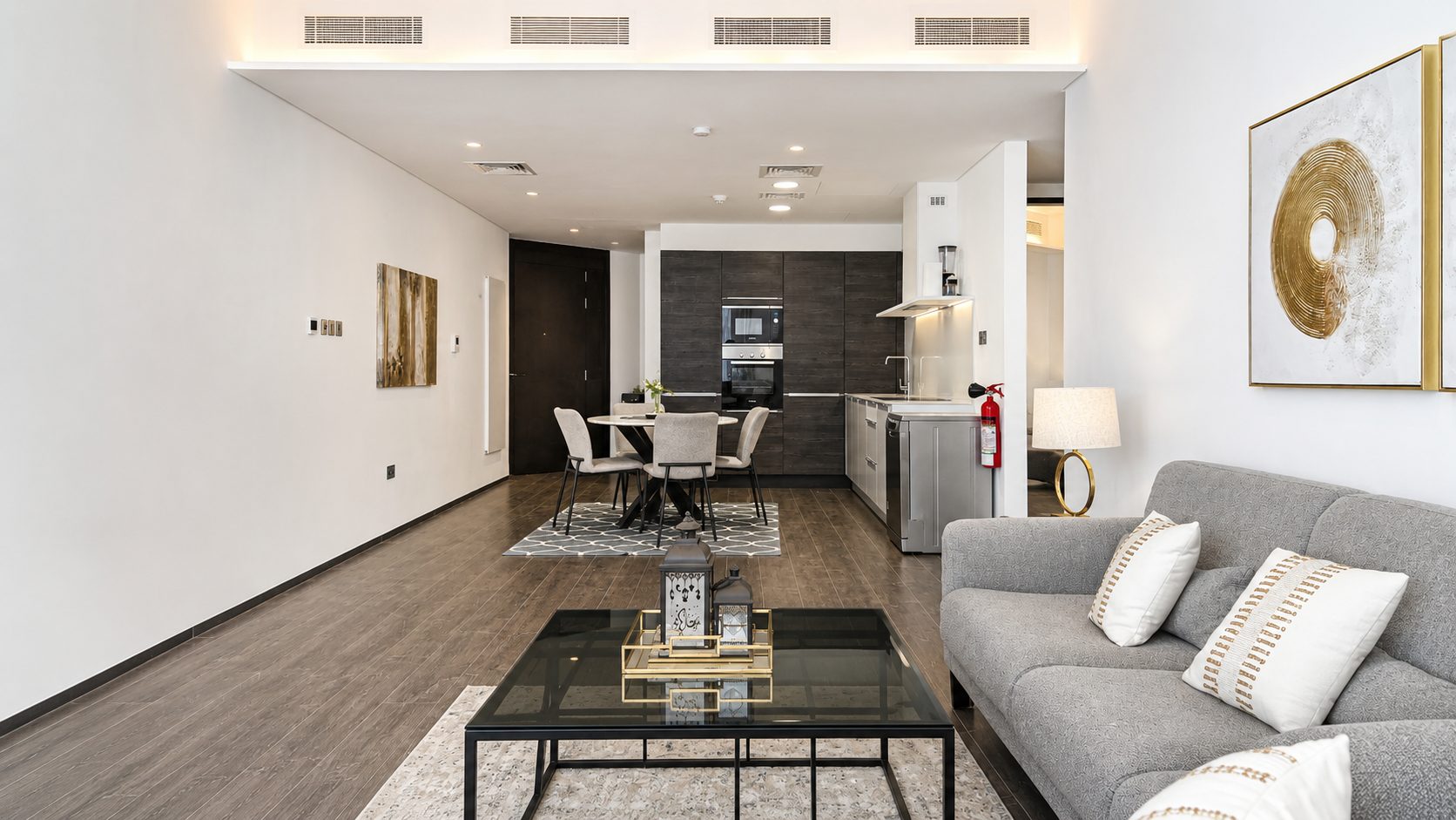 Two-Bedroom Apartment with Three Bathrooms