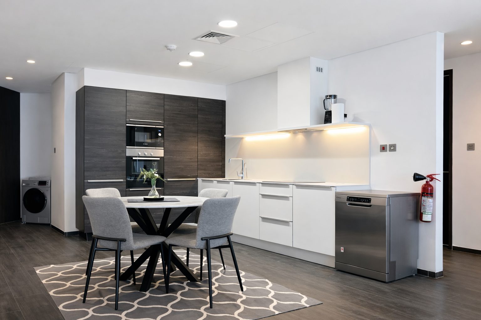 Two-Bedroom Apartment with Three Bathrooms