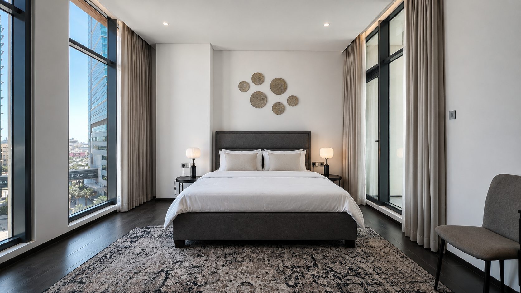Two-Bedroom Apartment with Three Bathrooms
