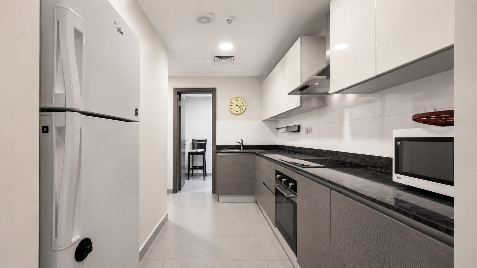 Three-Bedroom Apartment with Maid Room