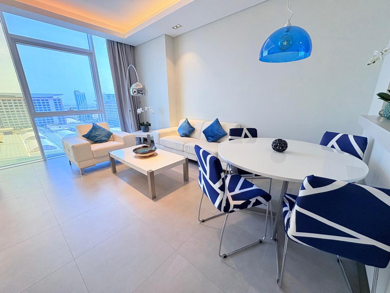 One Bedroom Apartment with Two Bathrooms