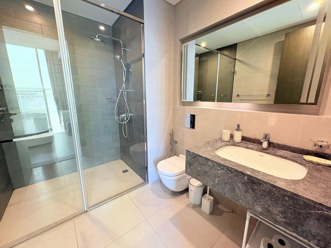 One Bedroom Apartment with Two Bathrooms