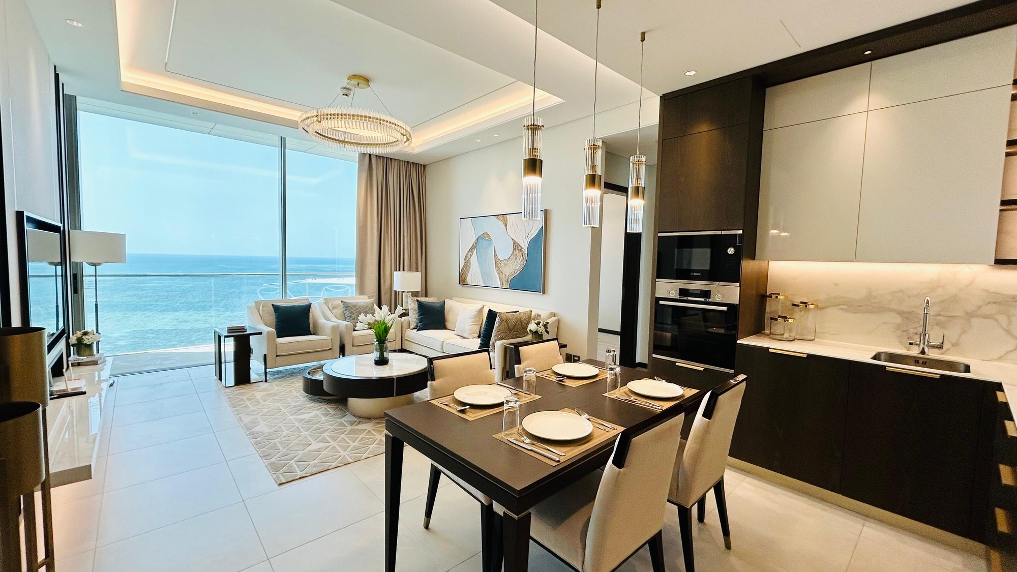 One Bedroom Apartment with Two Bathrooms