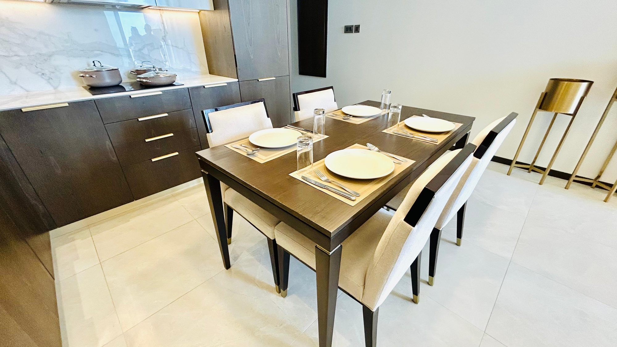 One Bedroom Apartment with Two Bathrooms
