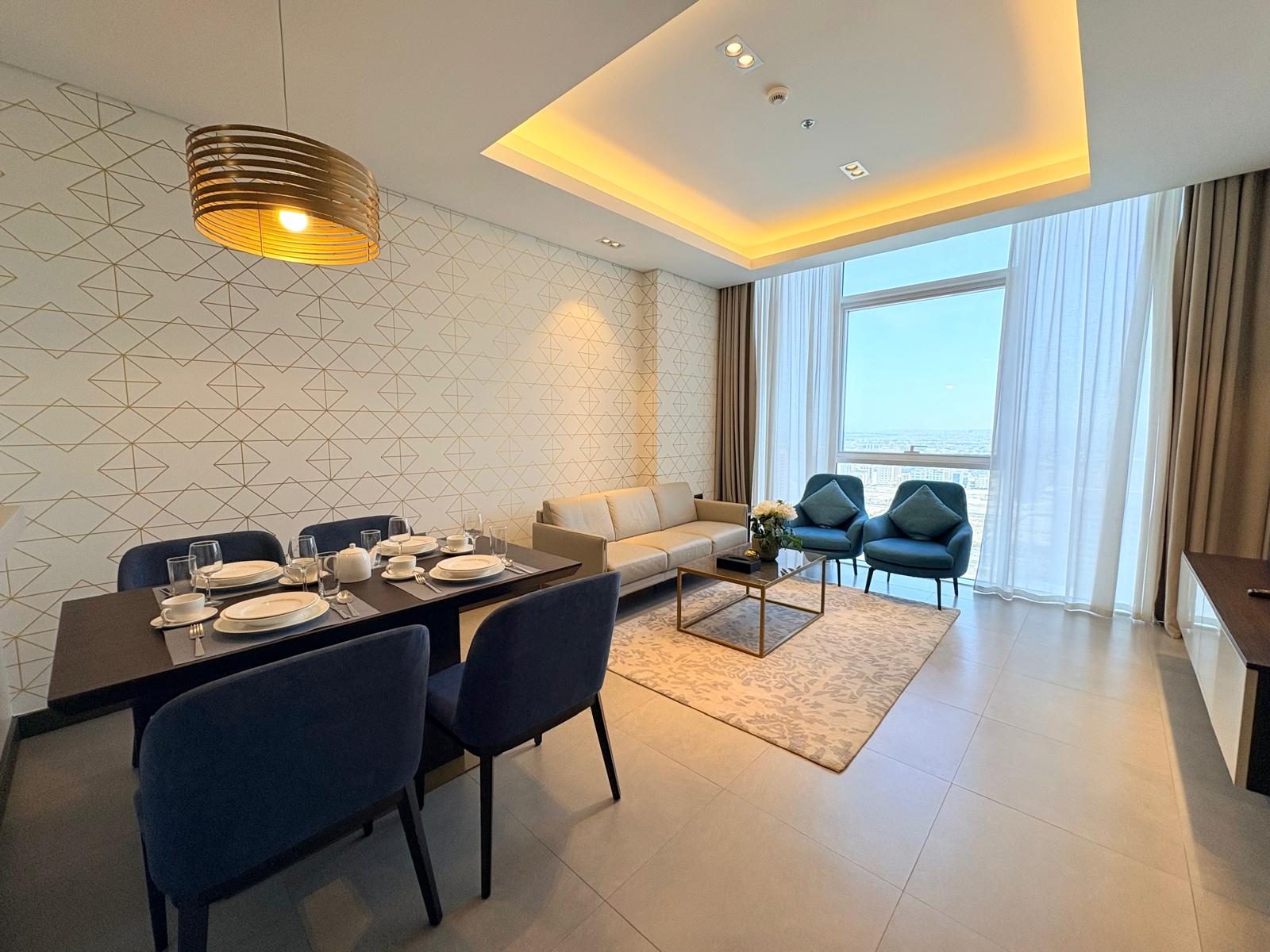 One-Bedroom Apartment with Two Bathrooms
