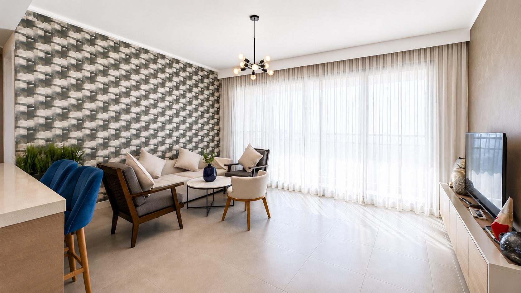 2 Bedroom Apartment with Pool and Gym