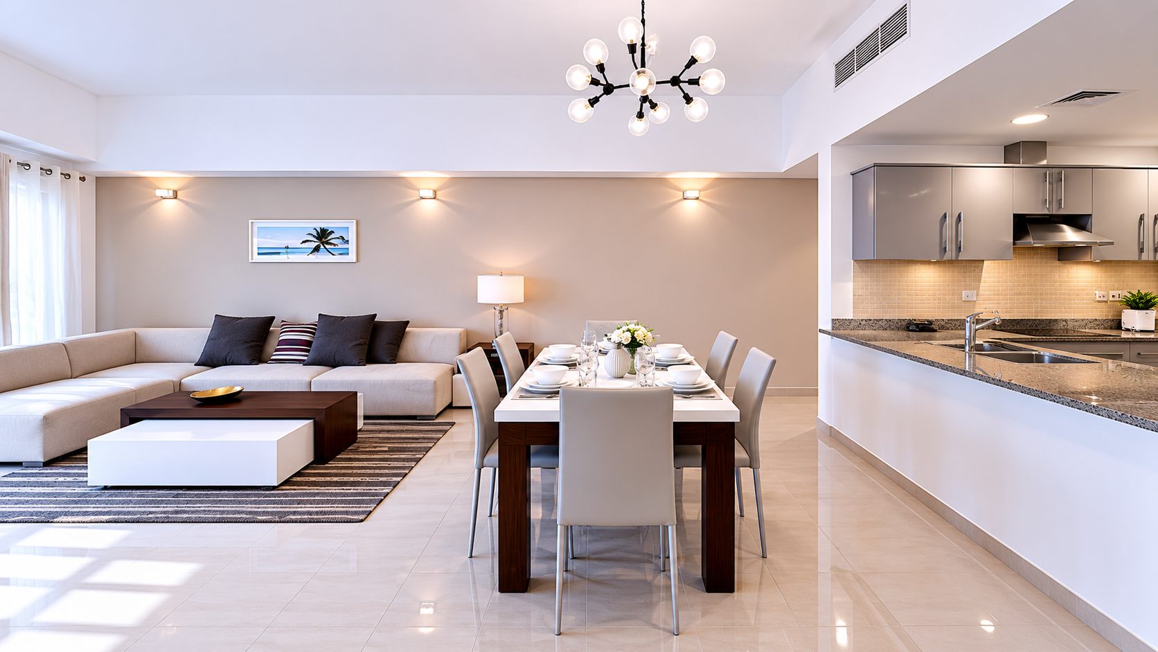 Two-Bedroom Apartment with Water Views