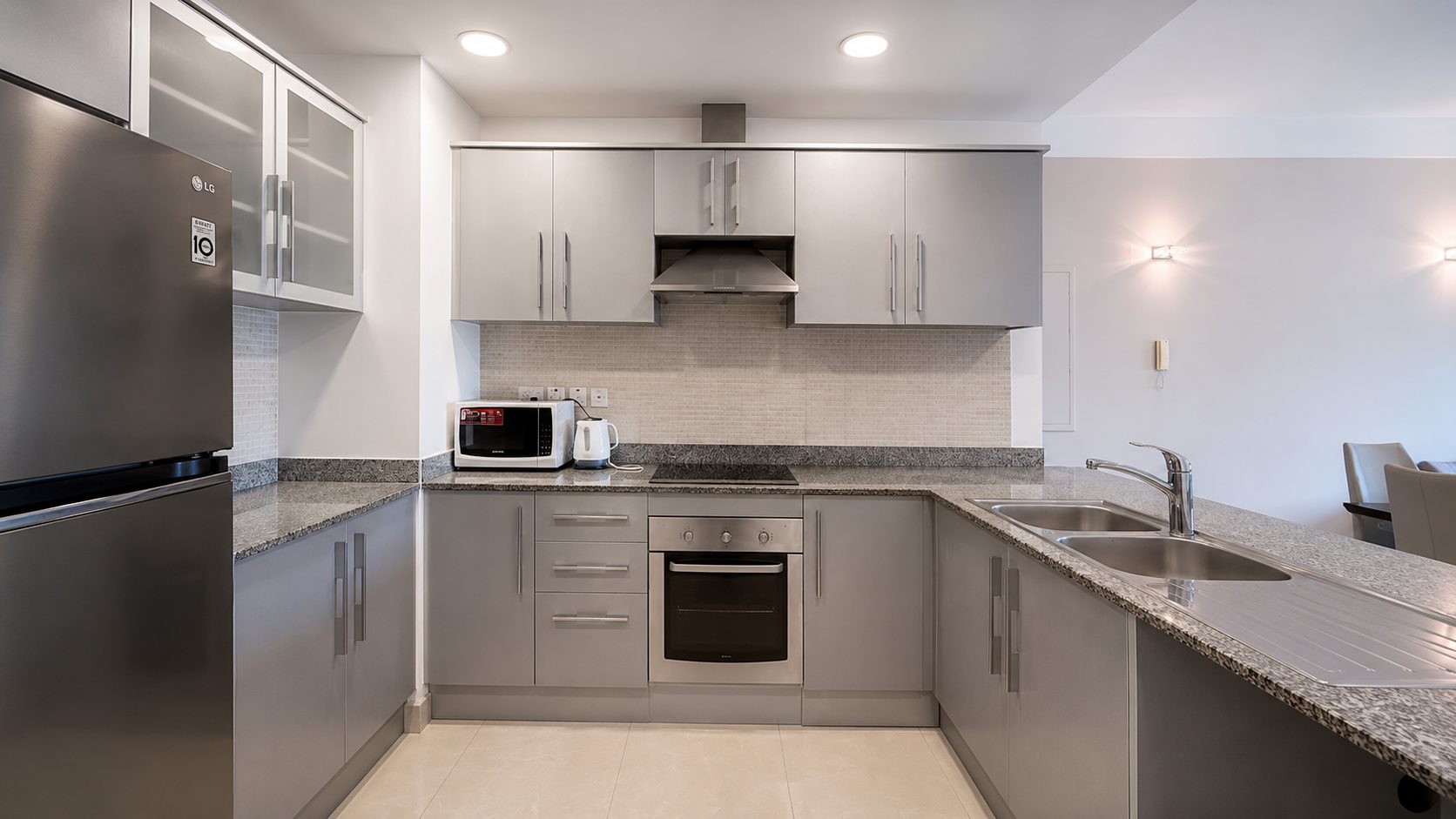 Two-Bedroom Apartment with Balcony and Pool Access