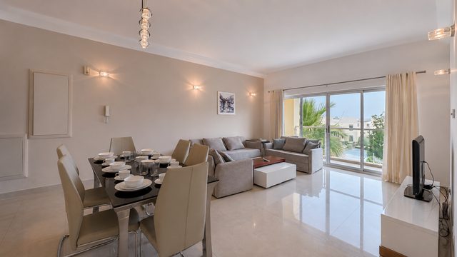 Two-Bedroom Apartment with Balcony and Pool Access