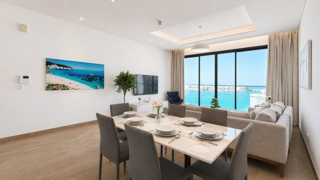 2-Bedroom Apartment with Water Views and Pool