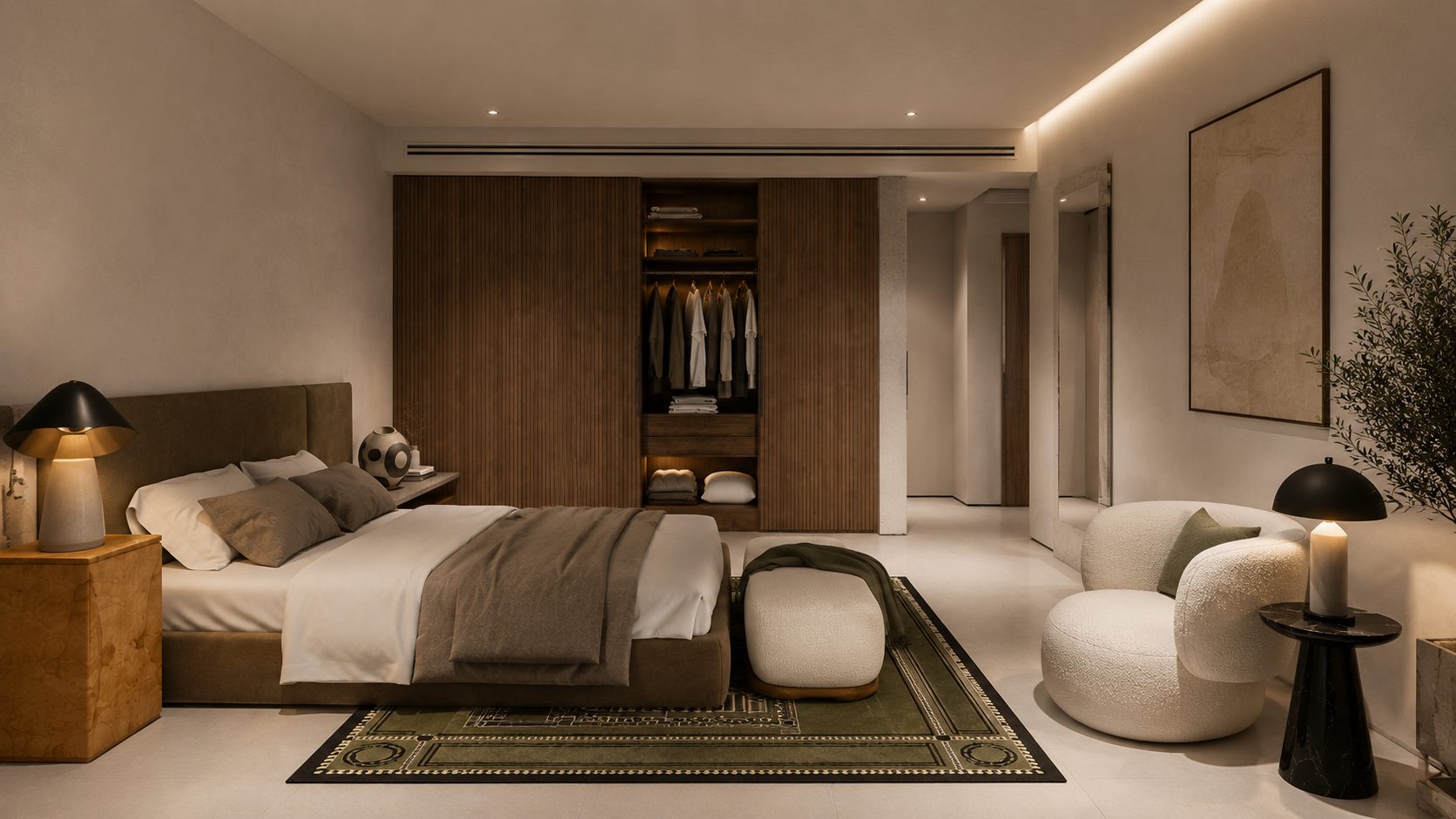 One Bedroom Apartment with Dual Bathrooms