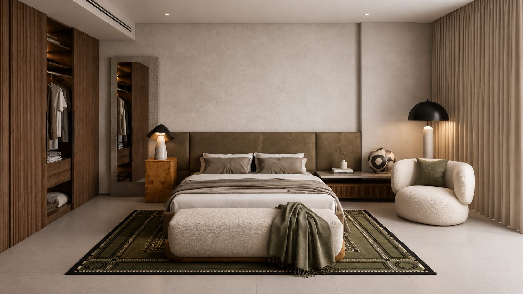 One Bedroom Apartment with Dual Bathrooms