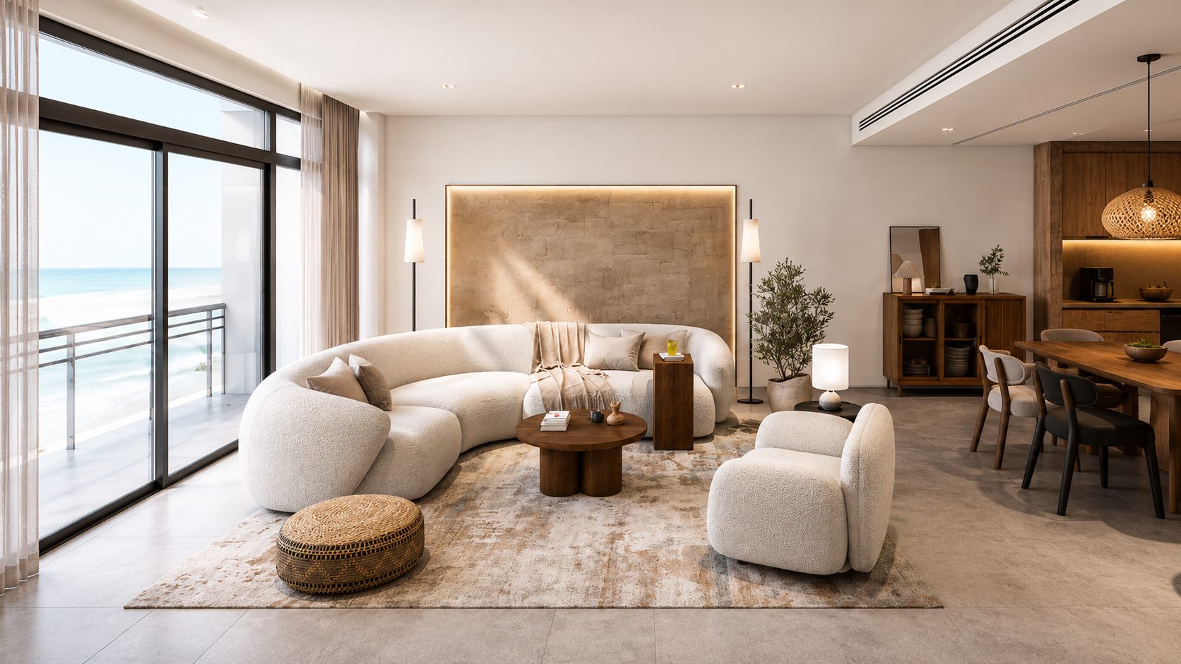 One Bedroom Apartment with Dual Bathrooms