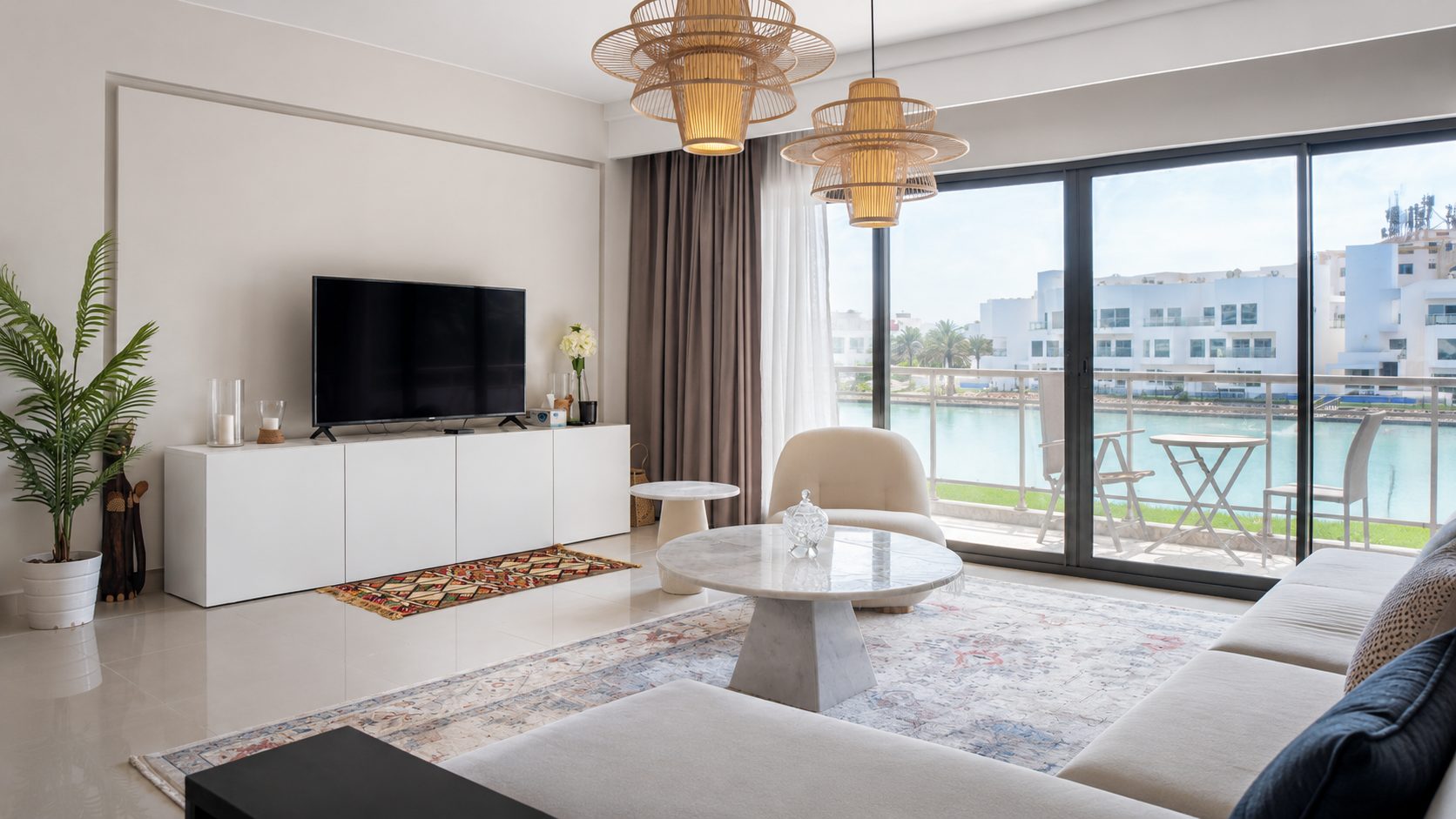 Two-Bedroom Apartment with Water Views