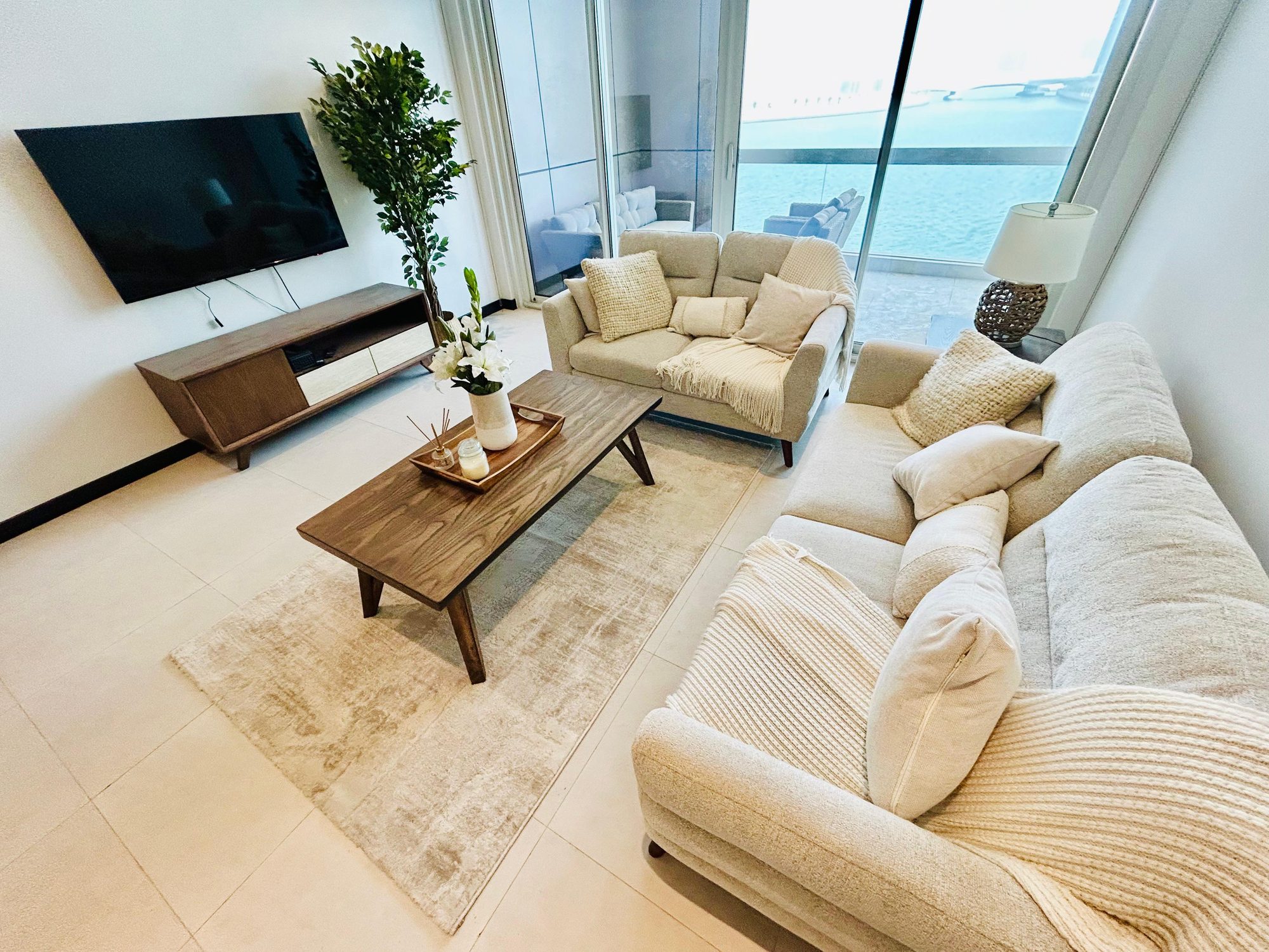 Three-Bedroom Apartment with Maids Room