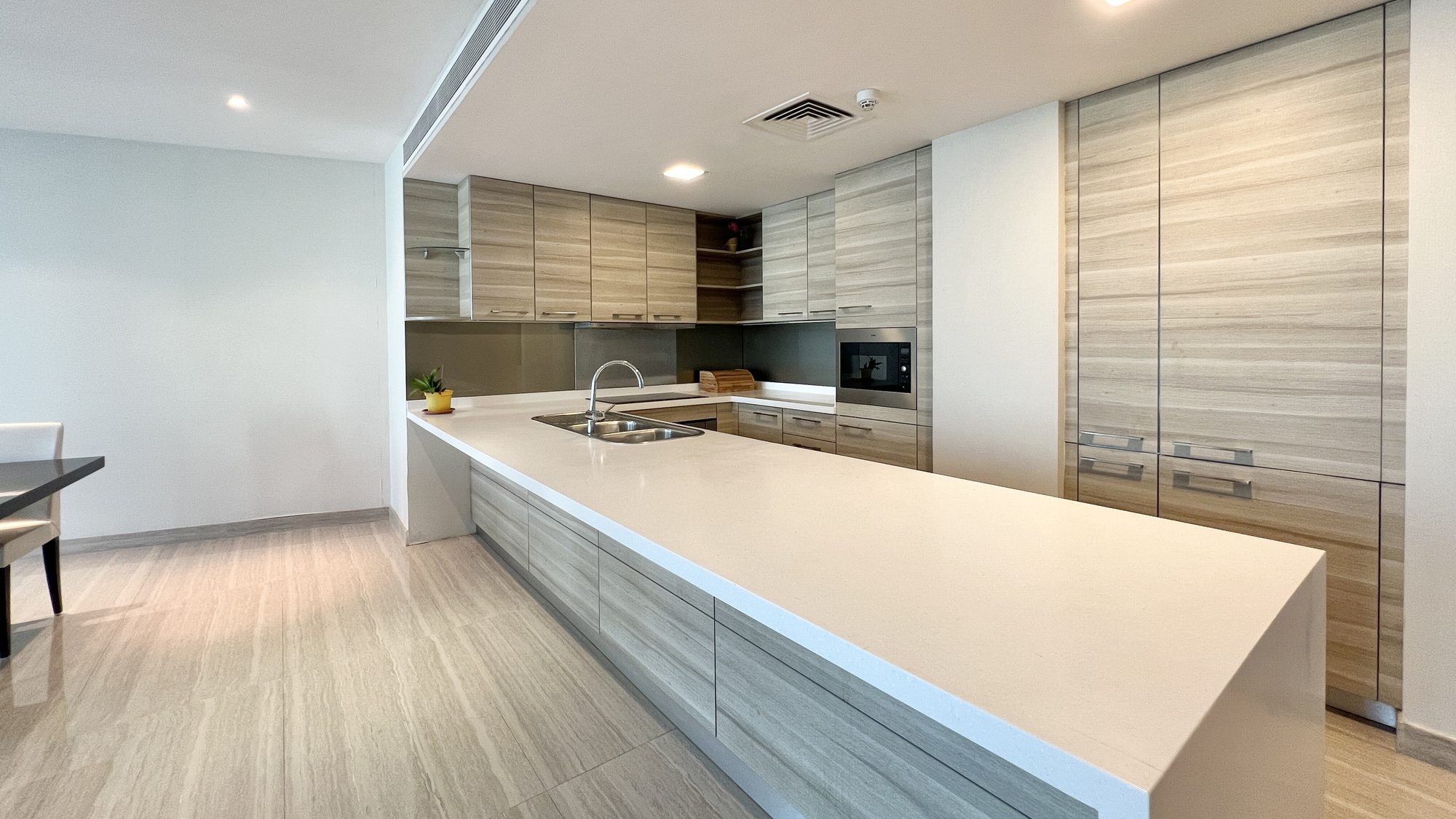 Three-Bedroom Duplex with Maid Room and Pool