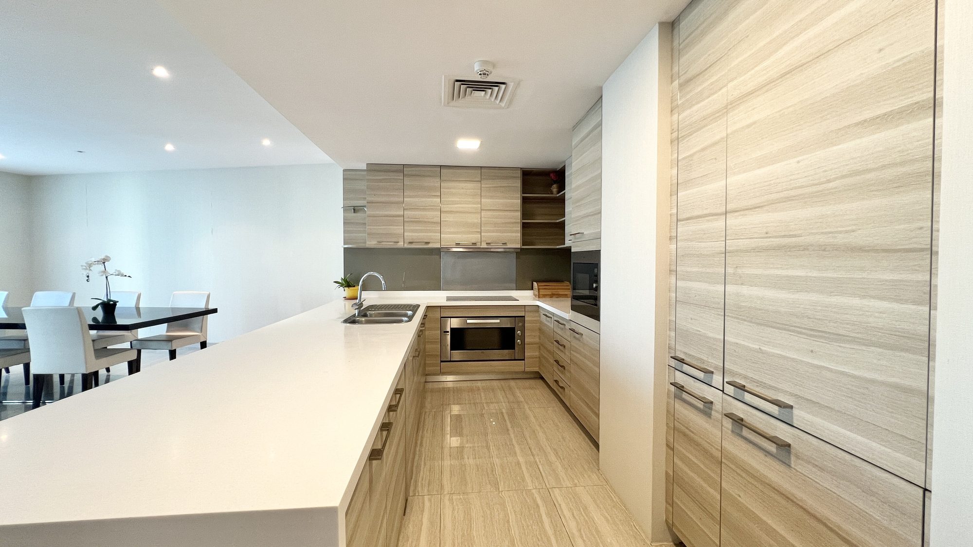Three-Bedroom Duplex with Maid Room and Pool