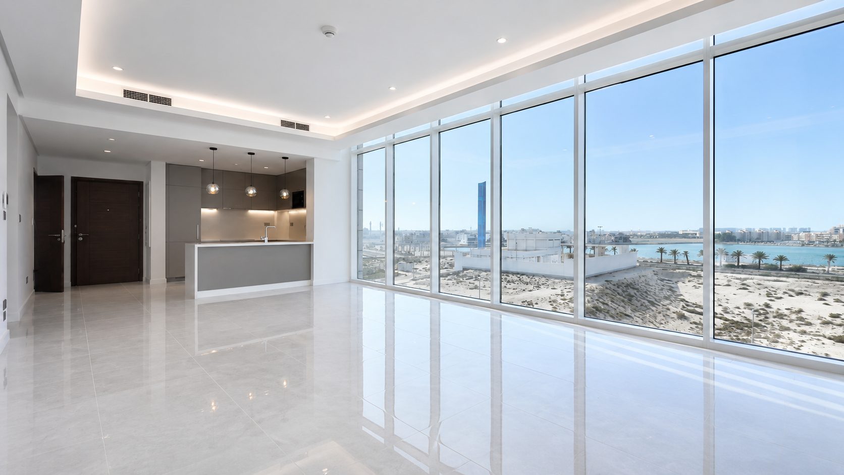 Two Bedroom Semi-Furnished Apartment, 132 sqm