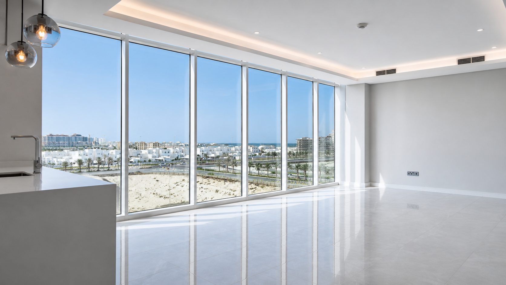 Two Bedroom Semi-Furnished Apartment, 132 sqm