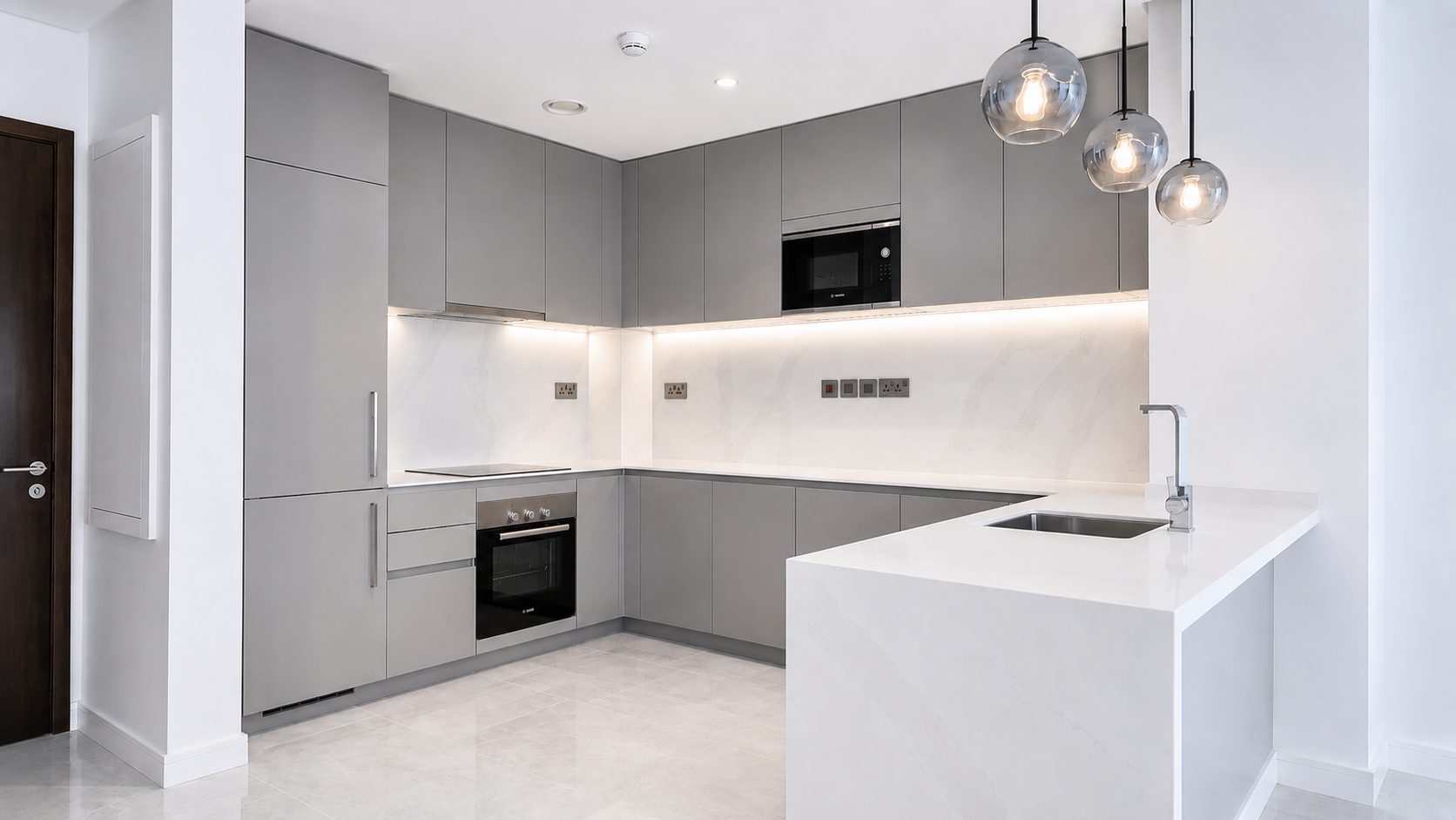 Two Bedroom Semi-Furnished Apartment, 132 sqm