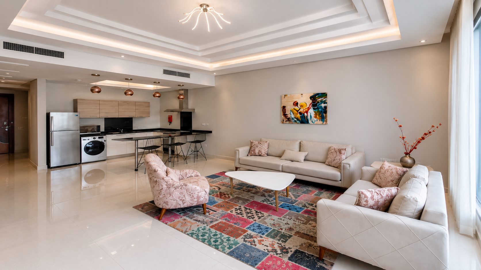 Two-Bedroom Apartment with Water View