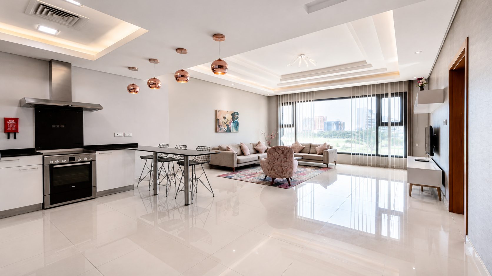 Two-Bedroom Apartment with Water View