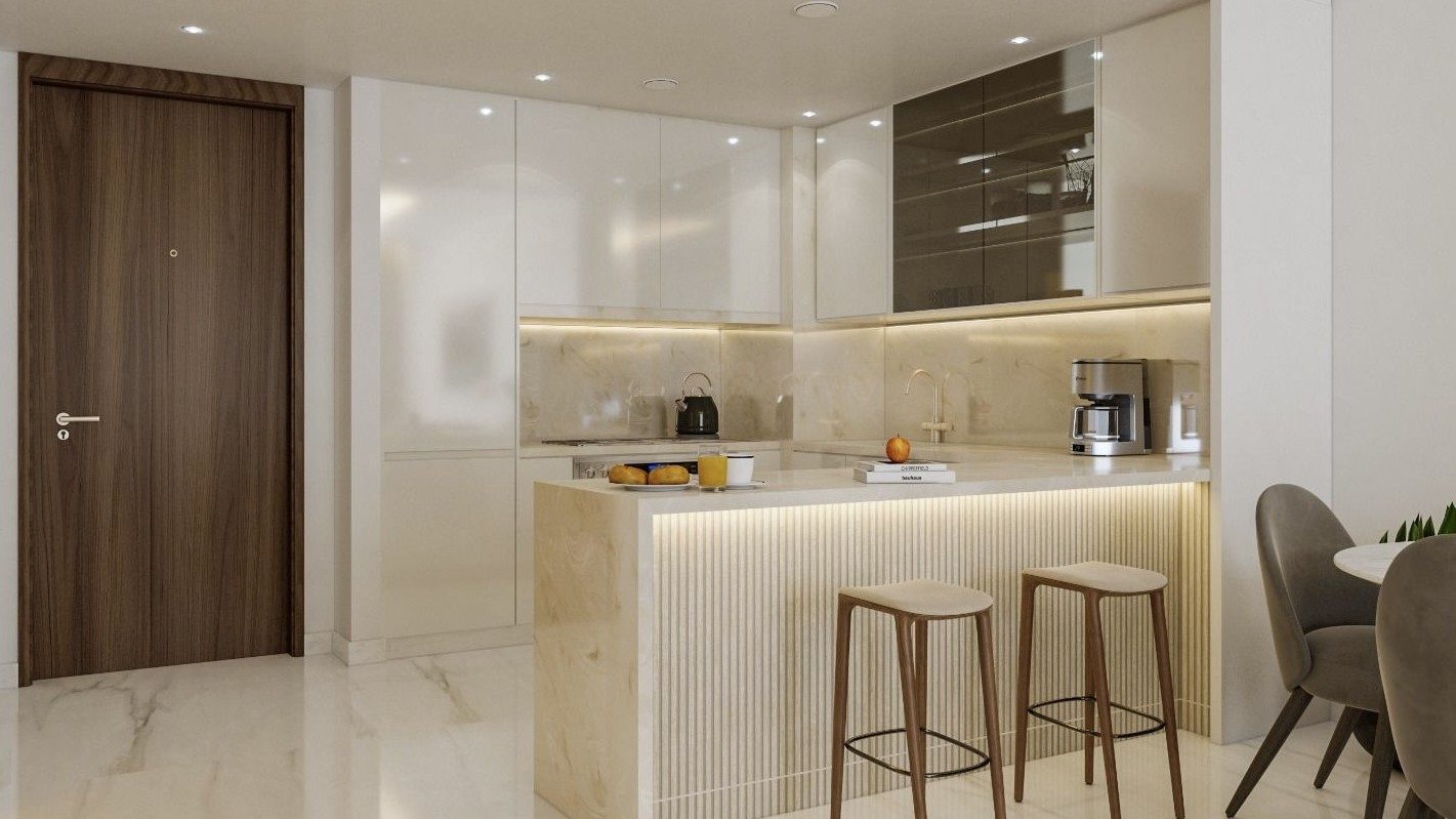 3-Bedroom Apartment with Maid's Room, 170 sqm