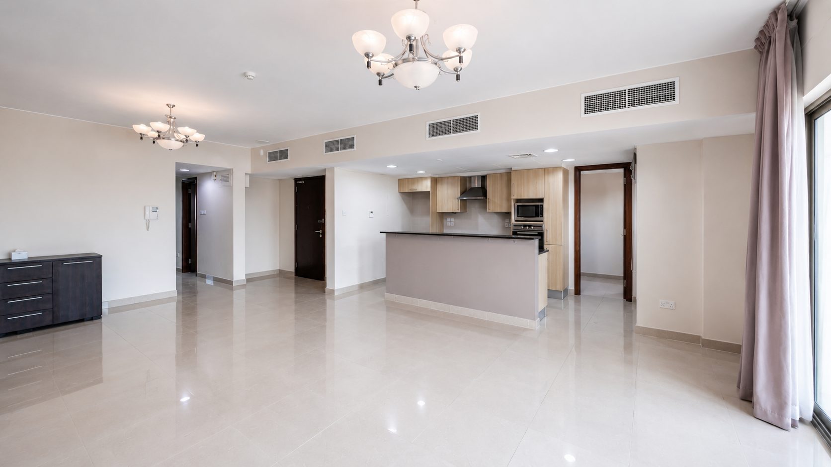 Three Bedroom Apartment with Maid's Room