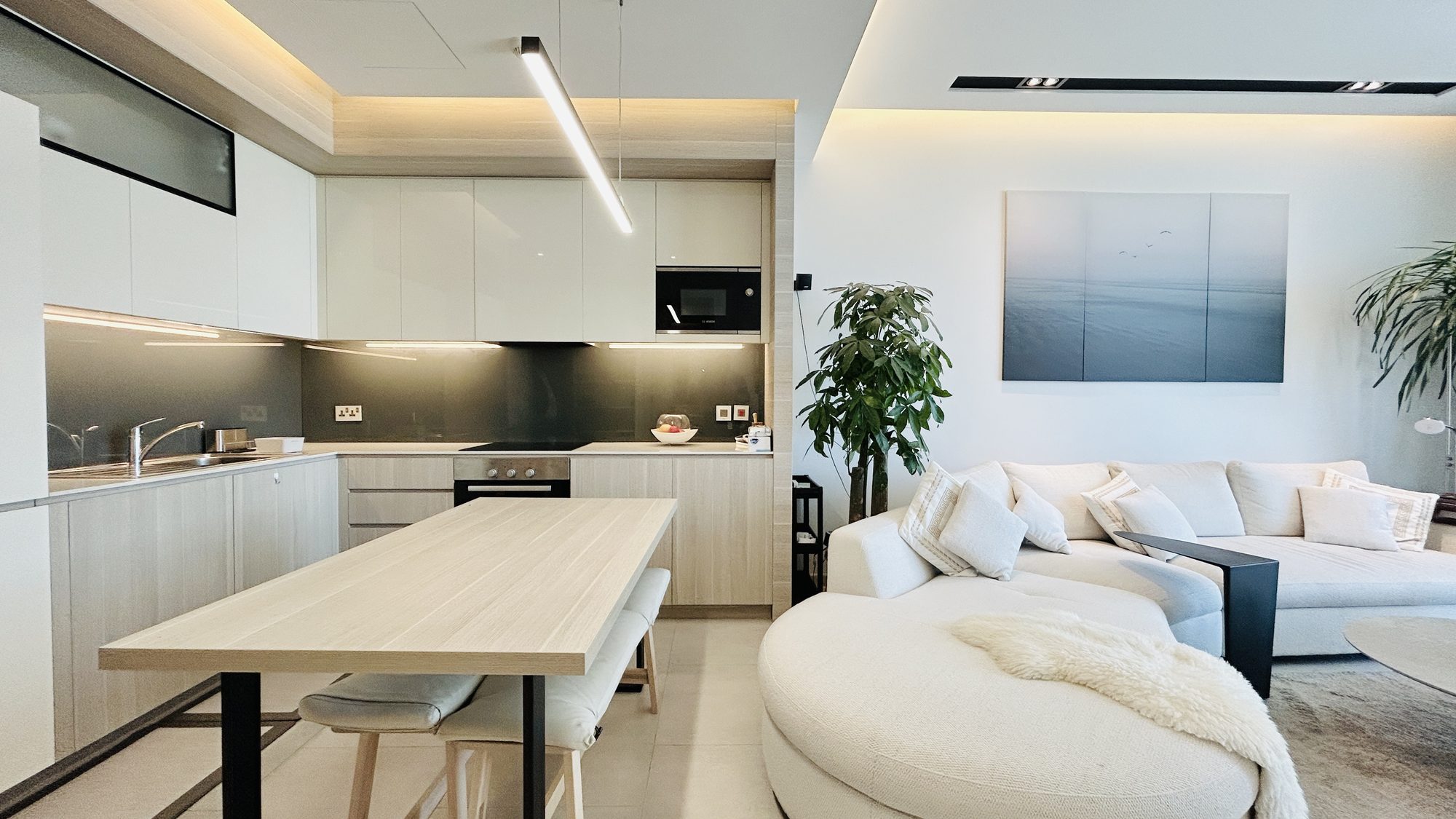 One Bedroom Apartment with Two Bathrooms