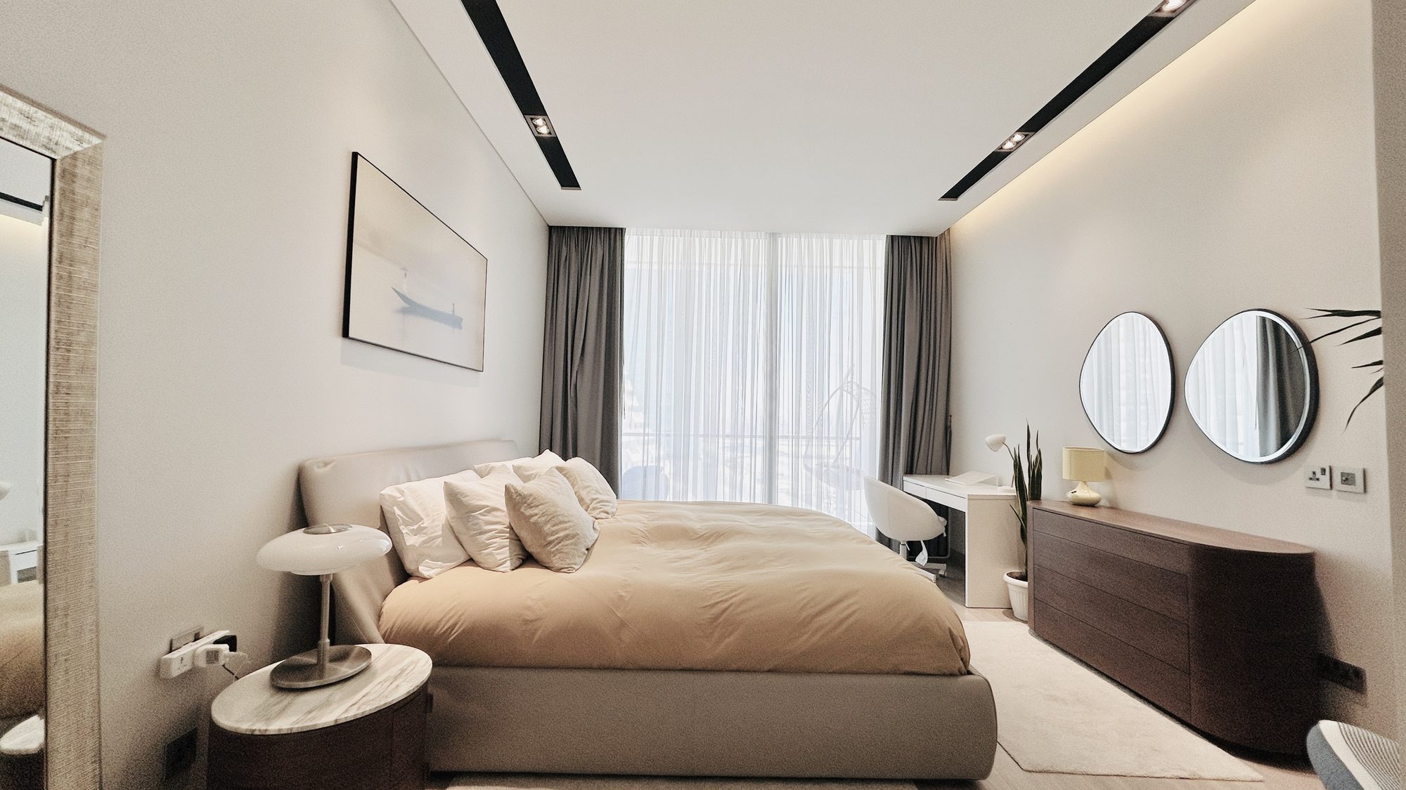 One Bedroom Apartment with Two Bathrooms