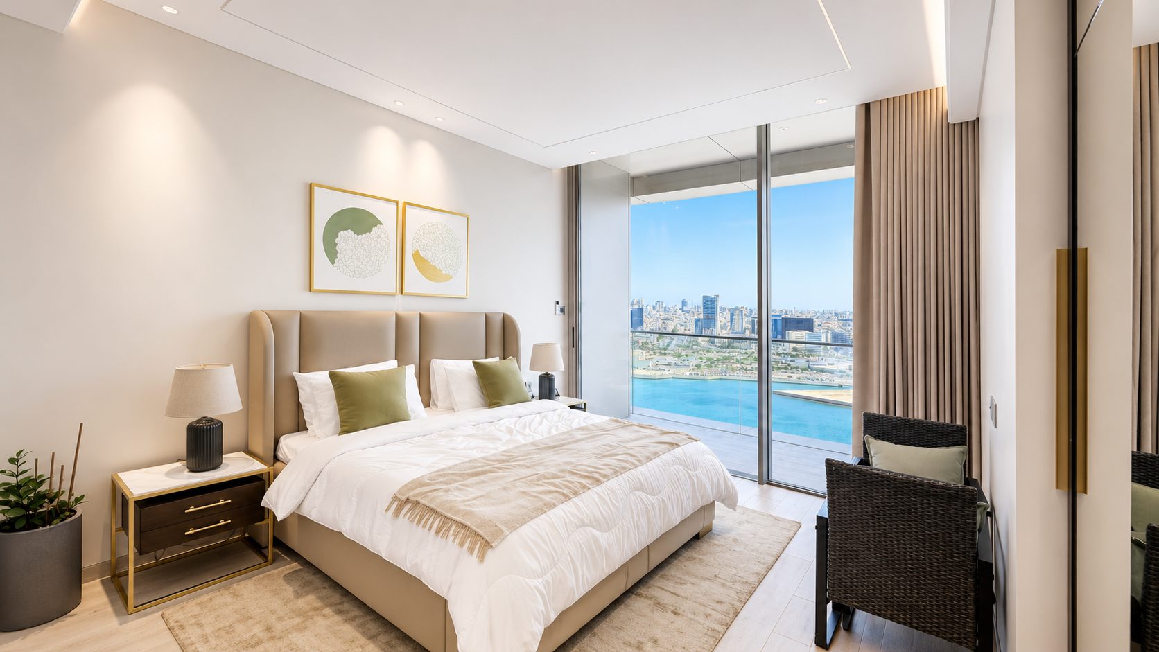 1-Bedroom Apartment with Shared Pool and Gym