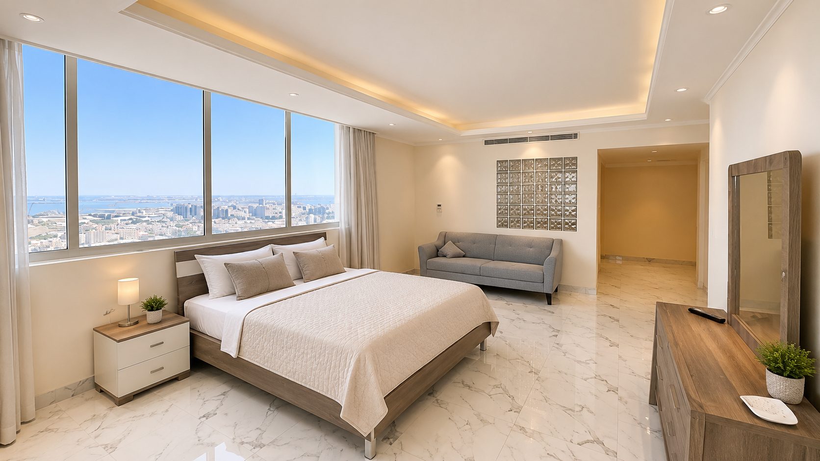 Two-Bedroom Apartment With Pool and Gym Access