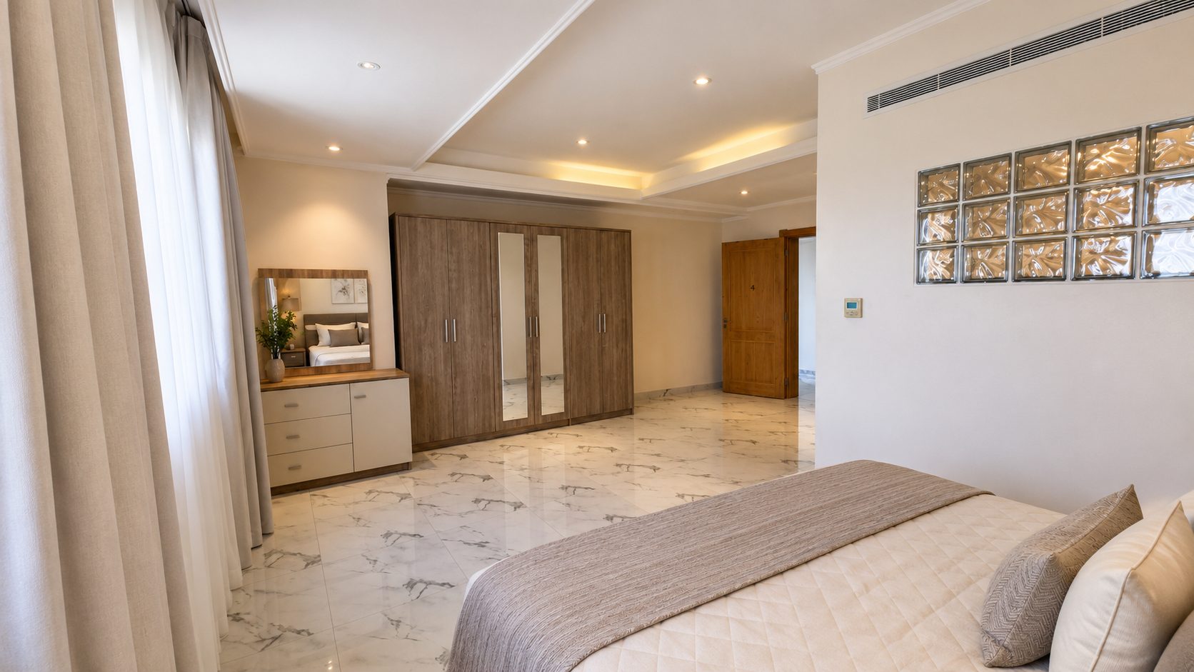 Two-Bedroom Apartment With Pool and Gym Access