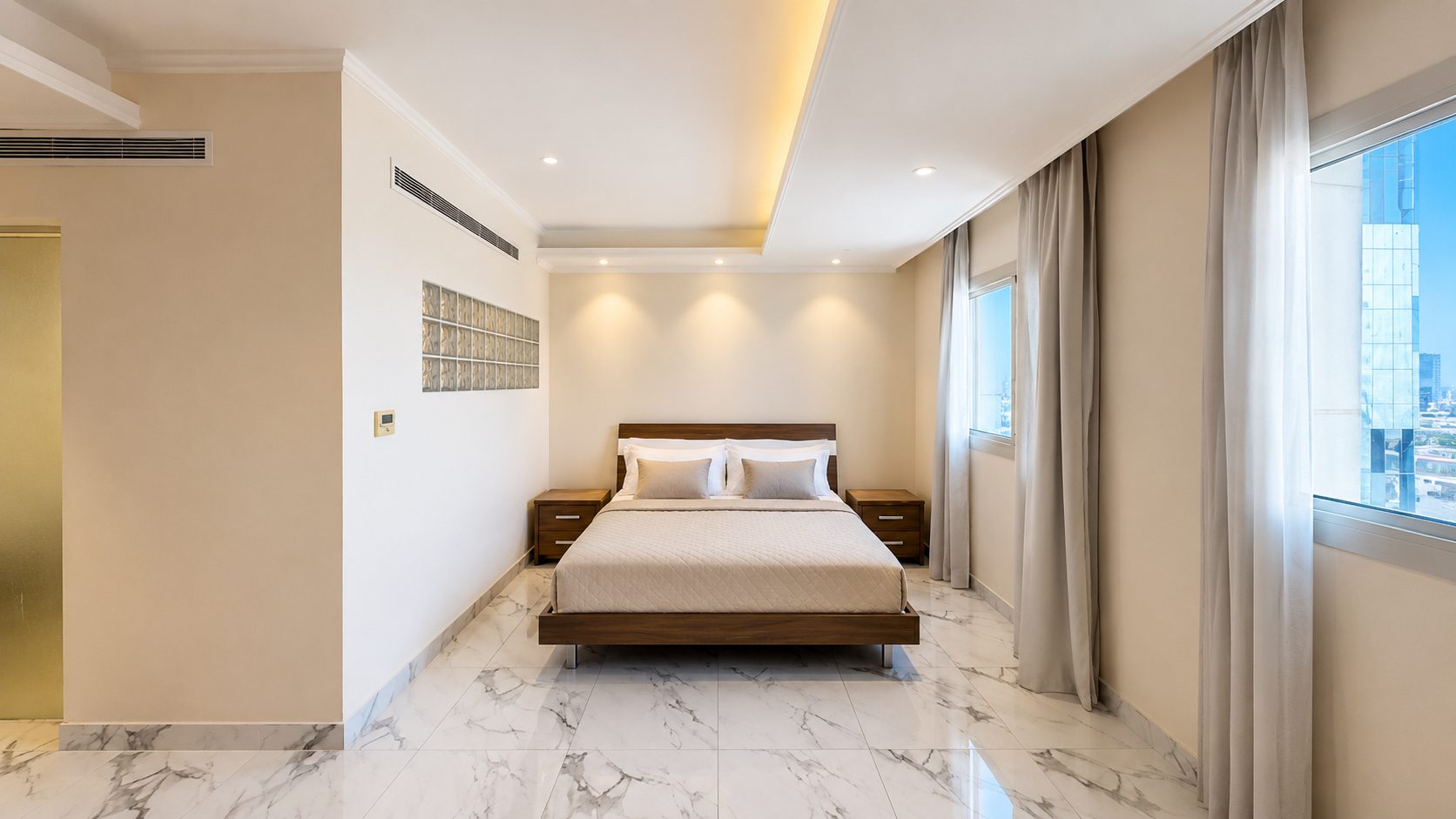Two-Bedroom Apartment With Pool and Gym Access