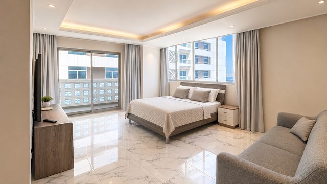 Two-Bedroom Apartment With Pool and Gym Access