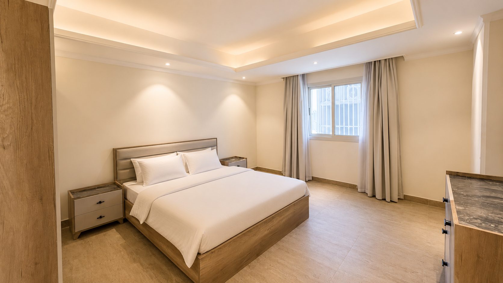 Two-Bedroom Apartment with Pool and Gym