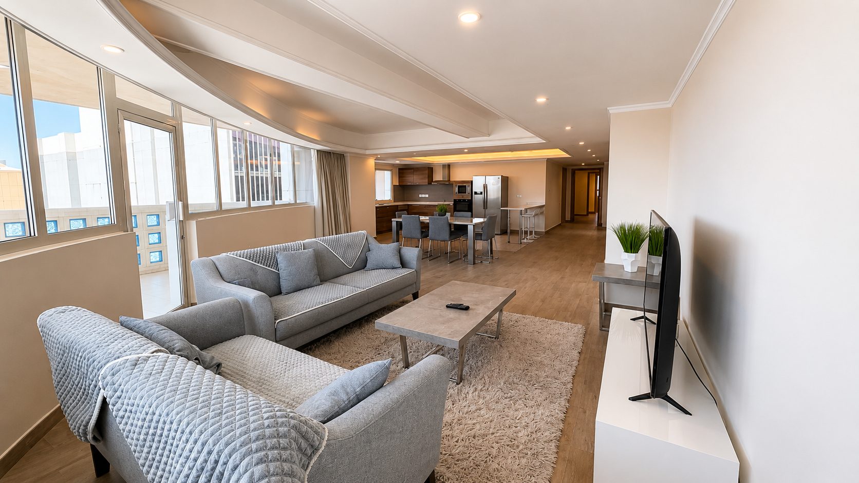 Two-Bedroom Apartment with Pool and Gym