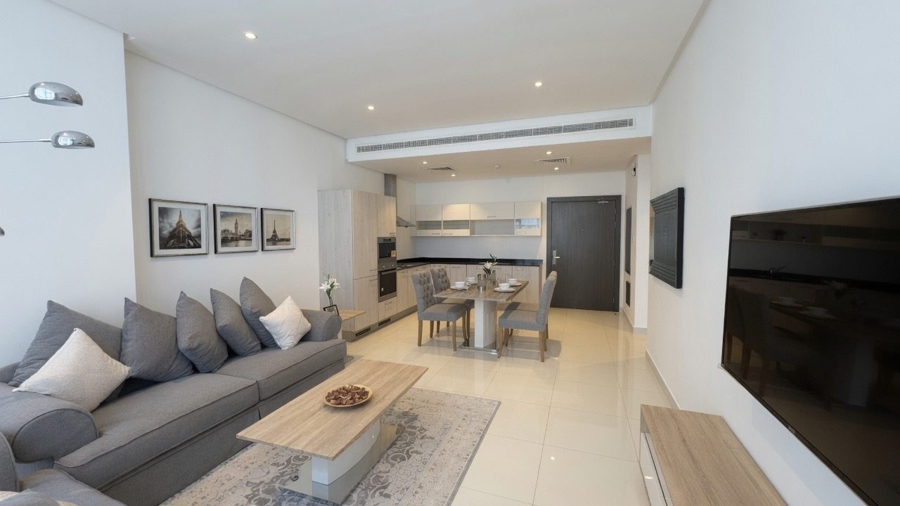 One Bedroom Apartment with Dual Bathrooms
