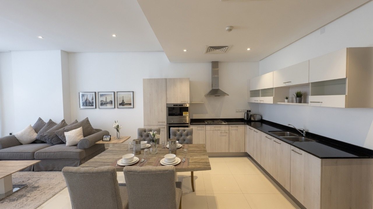 One Bedroom Apartment with Dual Bathrooms