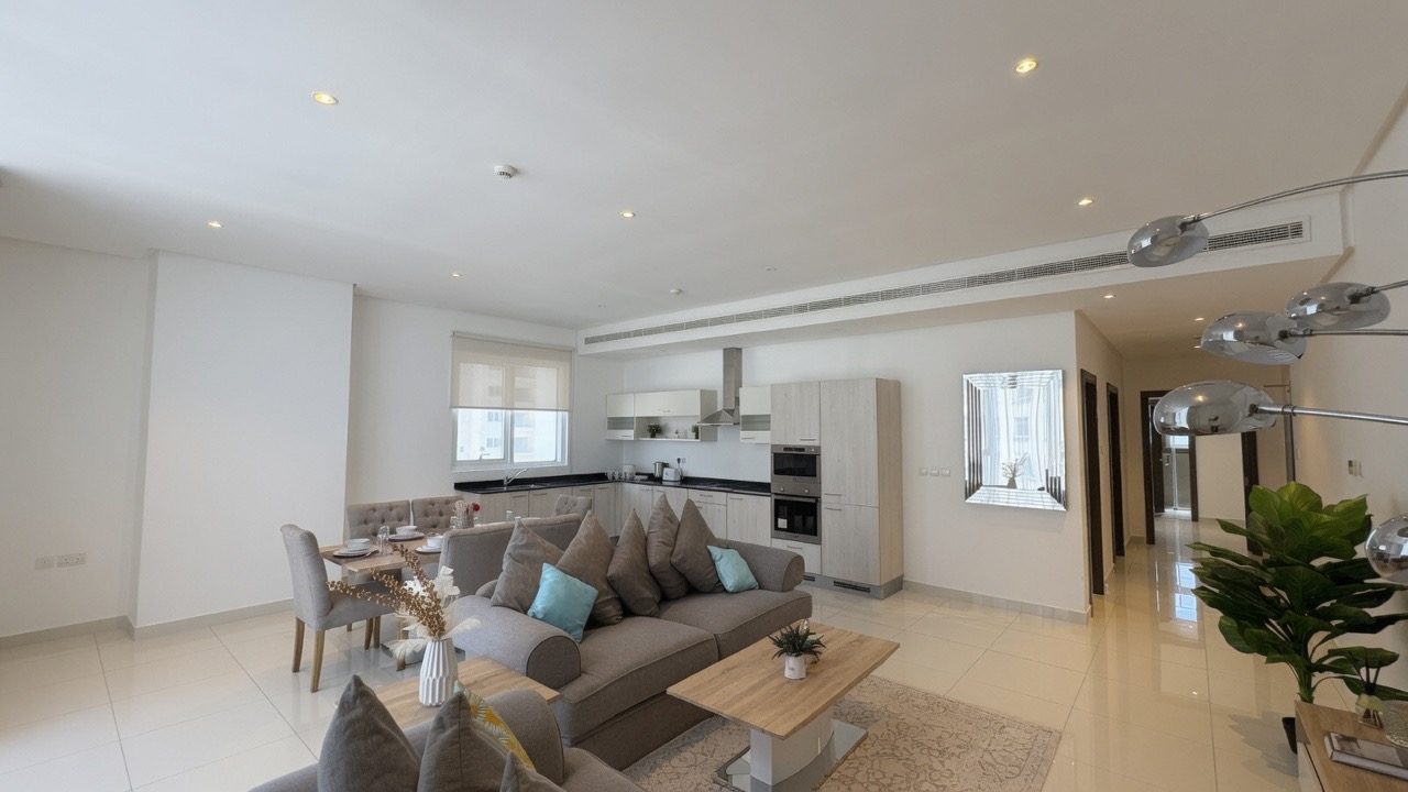 Two Bedroom Apartment with Three Bathrooms