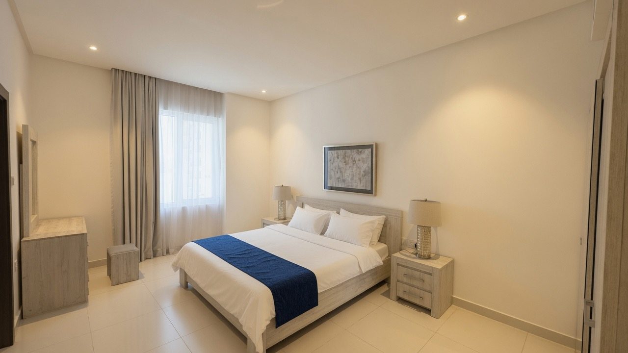 Two Bedroom Apartment with Three Bathrooms