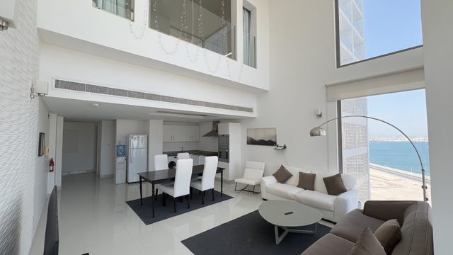 One-Bedroom Duplex with Two Bathrooms