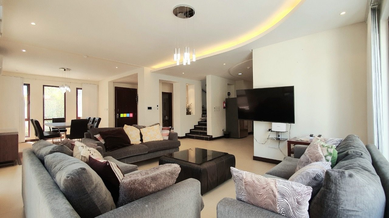 Four-Bedroom Villa with Maids Room and Balconies