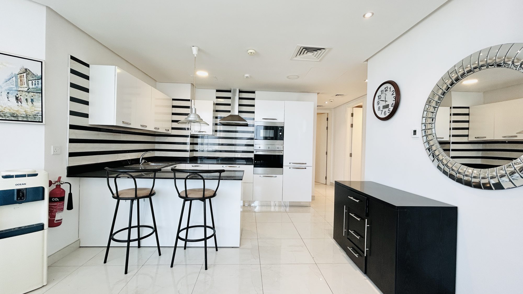 Two-Bedroom Apartment with Maid Room and Pool