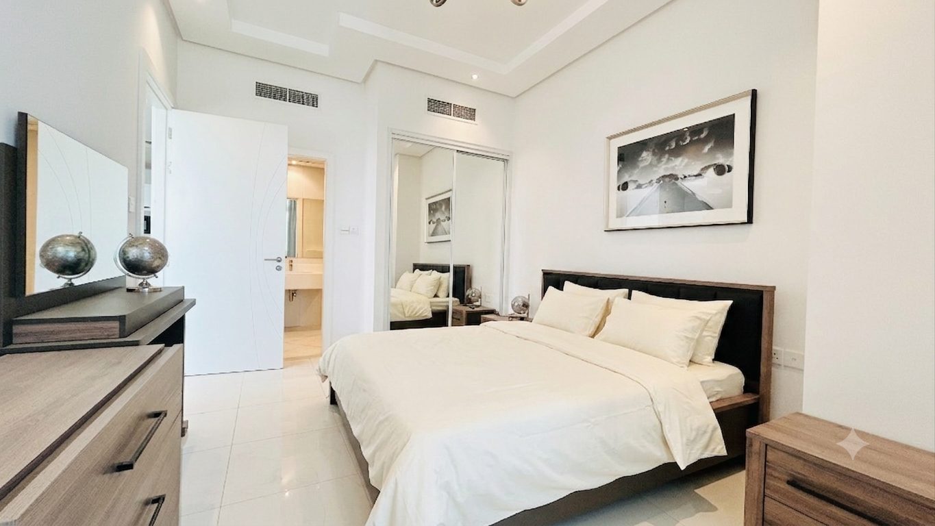 Two-Bedroom Apartment with Maid Room and Pool