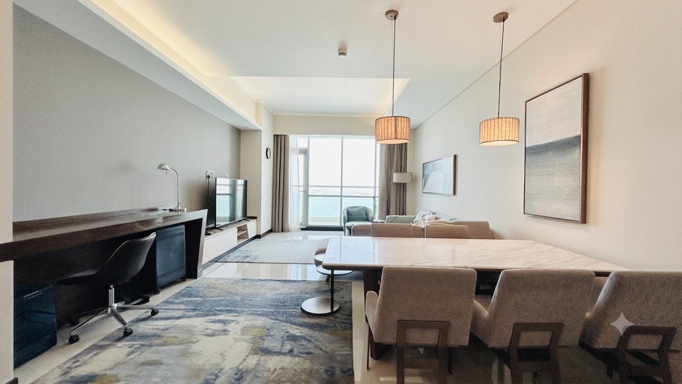 Two-Bedroom Apartment with Maid's Room