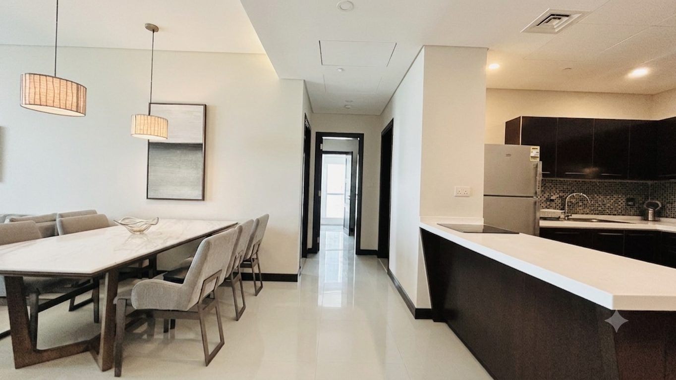 Two-Bedroom Apartment with Maid's Room