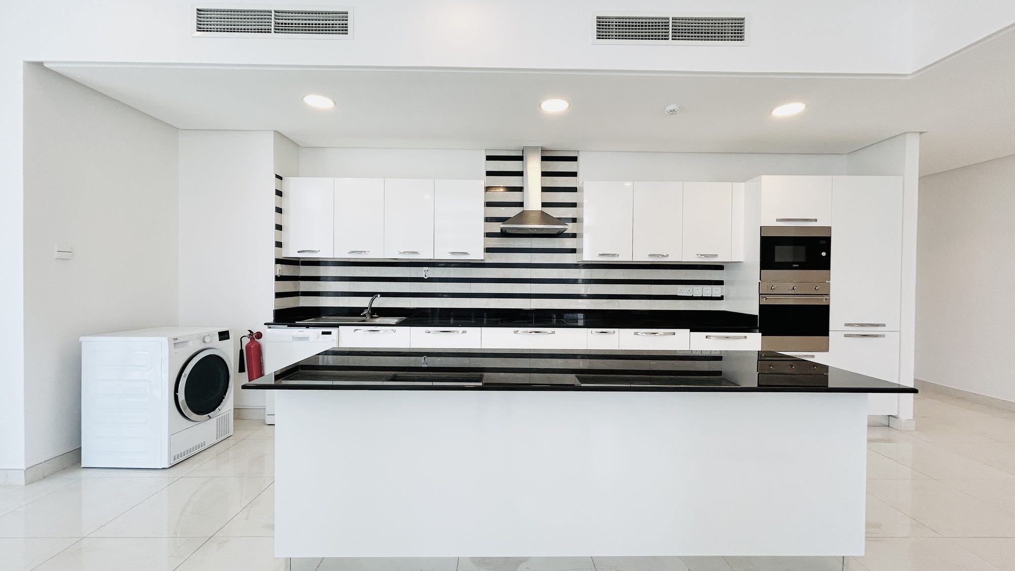 Three-Bedroom Apartment with Maid Room and Pool