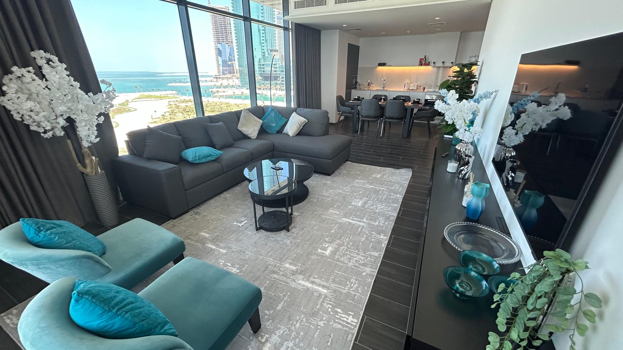 Two-Bedroom Apartment with Water Views