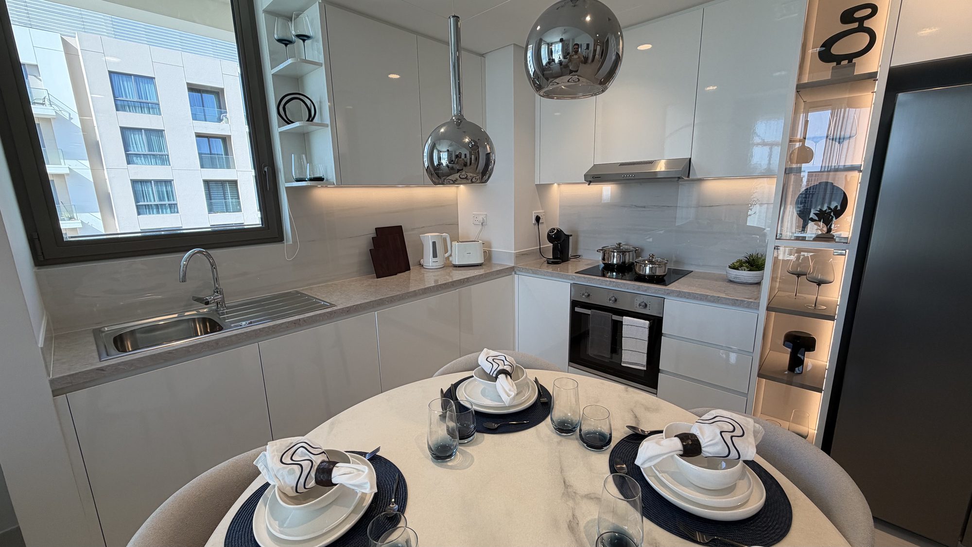 Two-Bedroom Apartment with Water Views and Parking